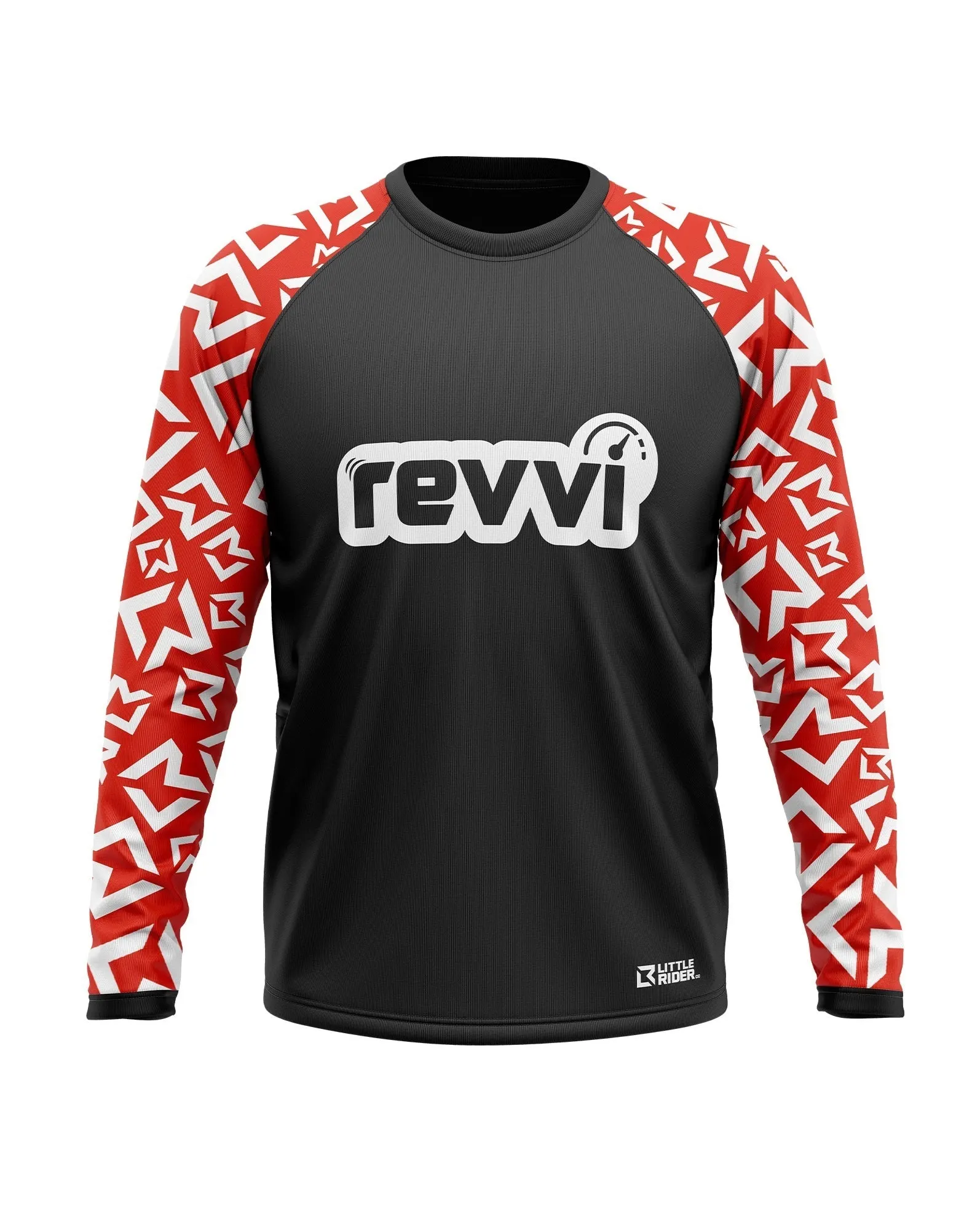Revvi Kids Riding Jersey - Red