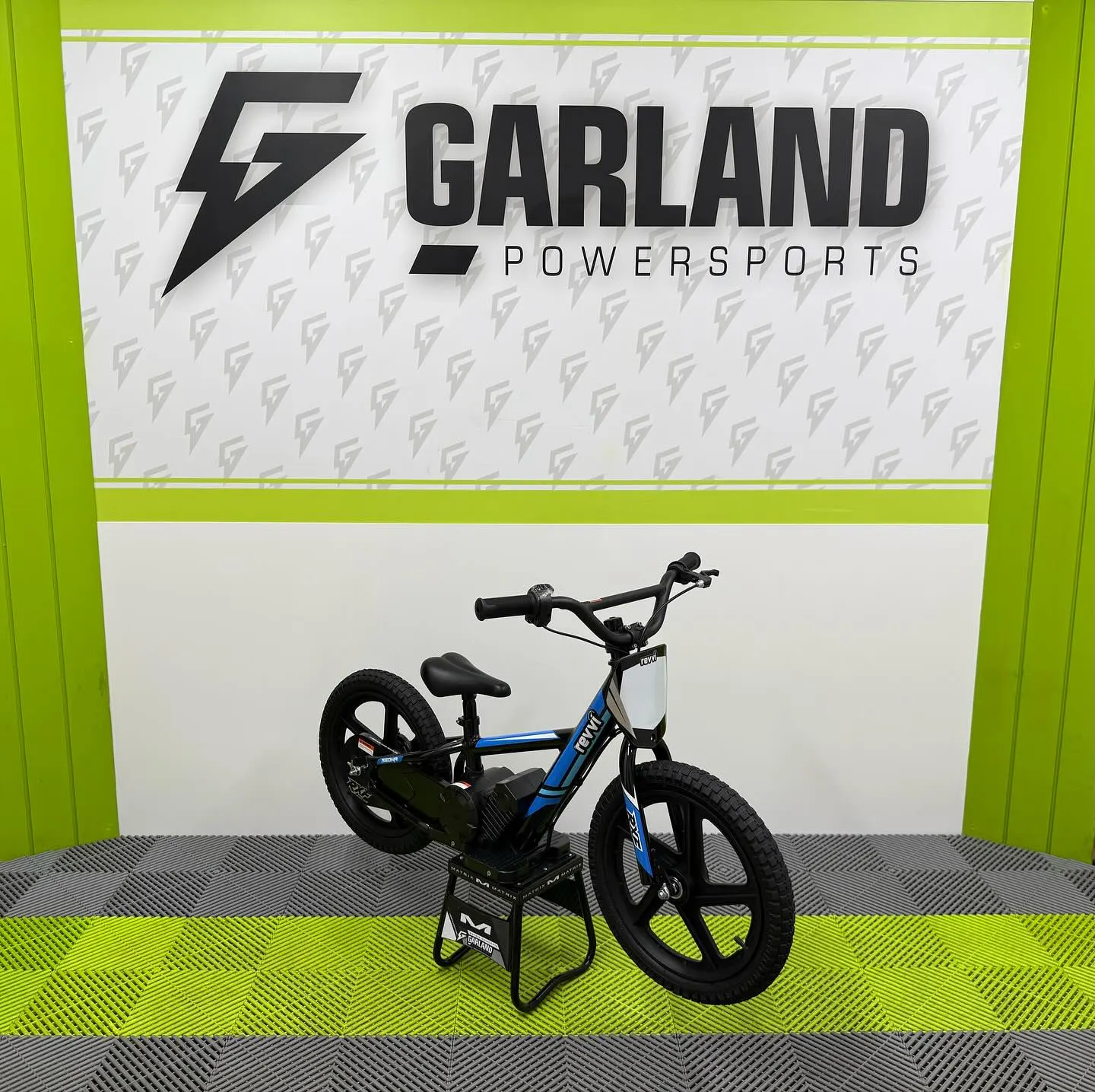 Revvi 16” Electric Balance Bike - Blue