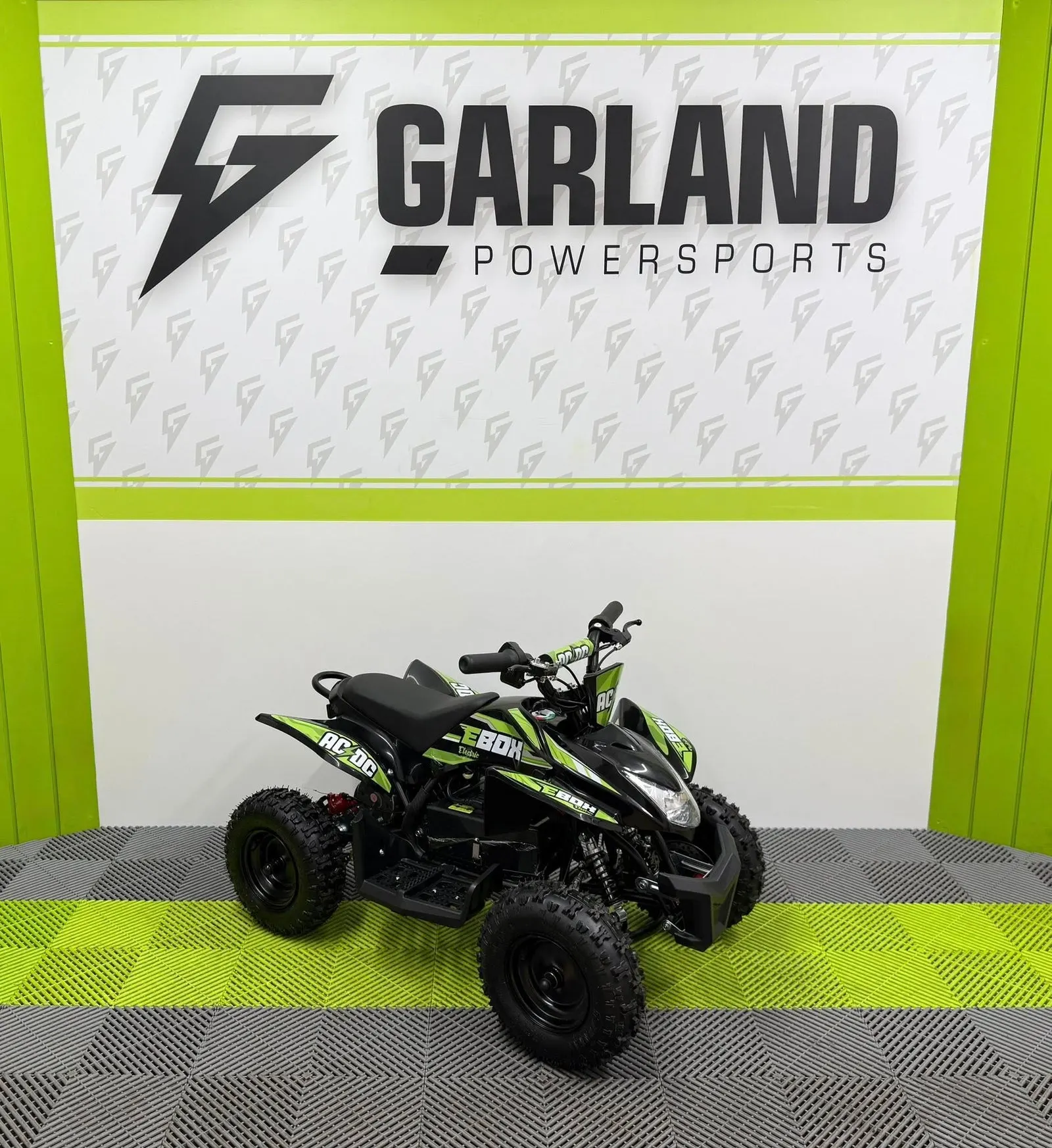 EBOX ACDC Electric Quad Bike - Green