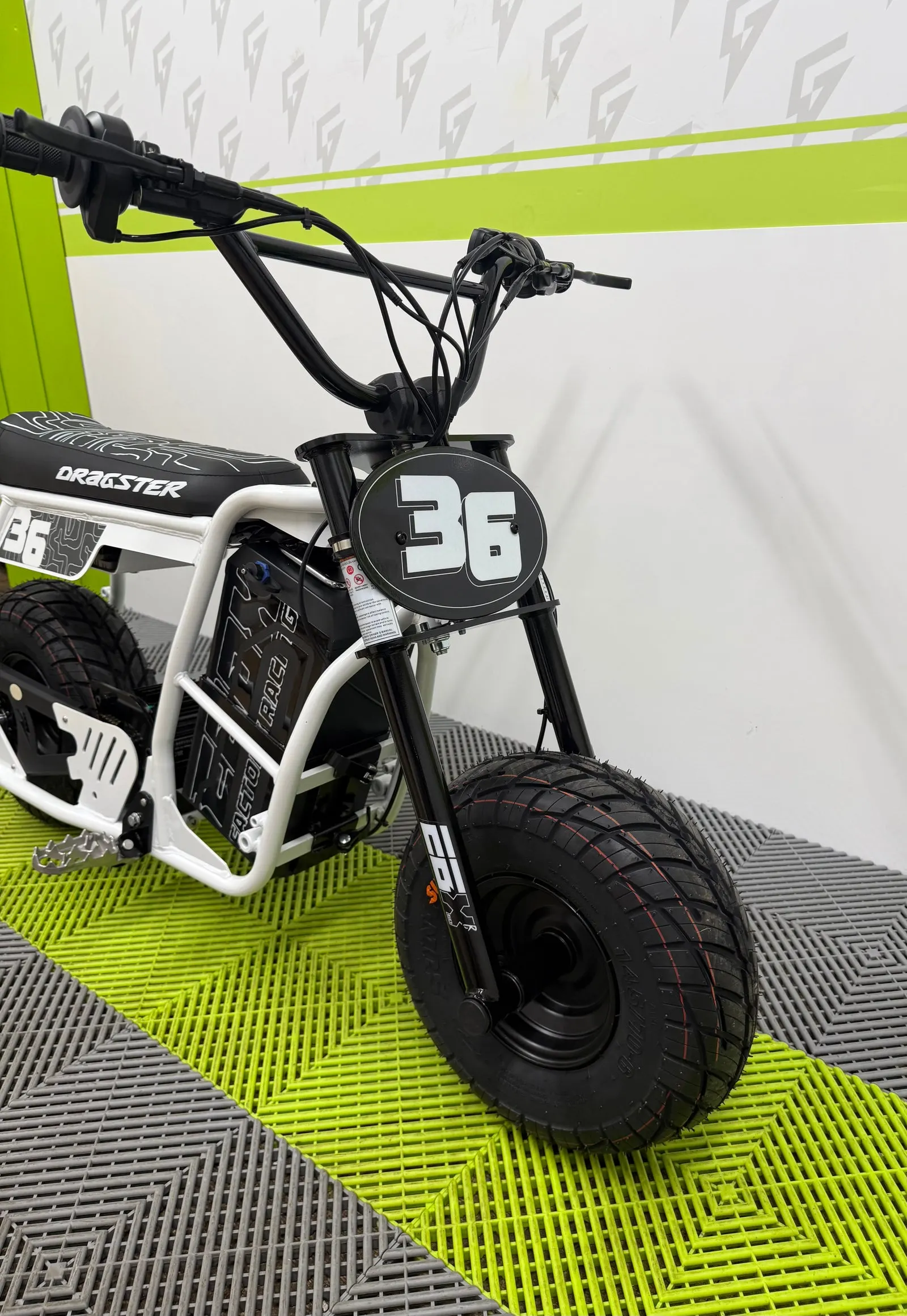 EBOX Dragster 60R performance electric mini bike UK