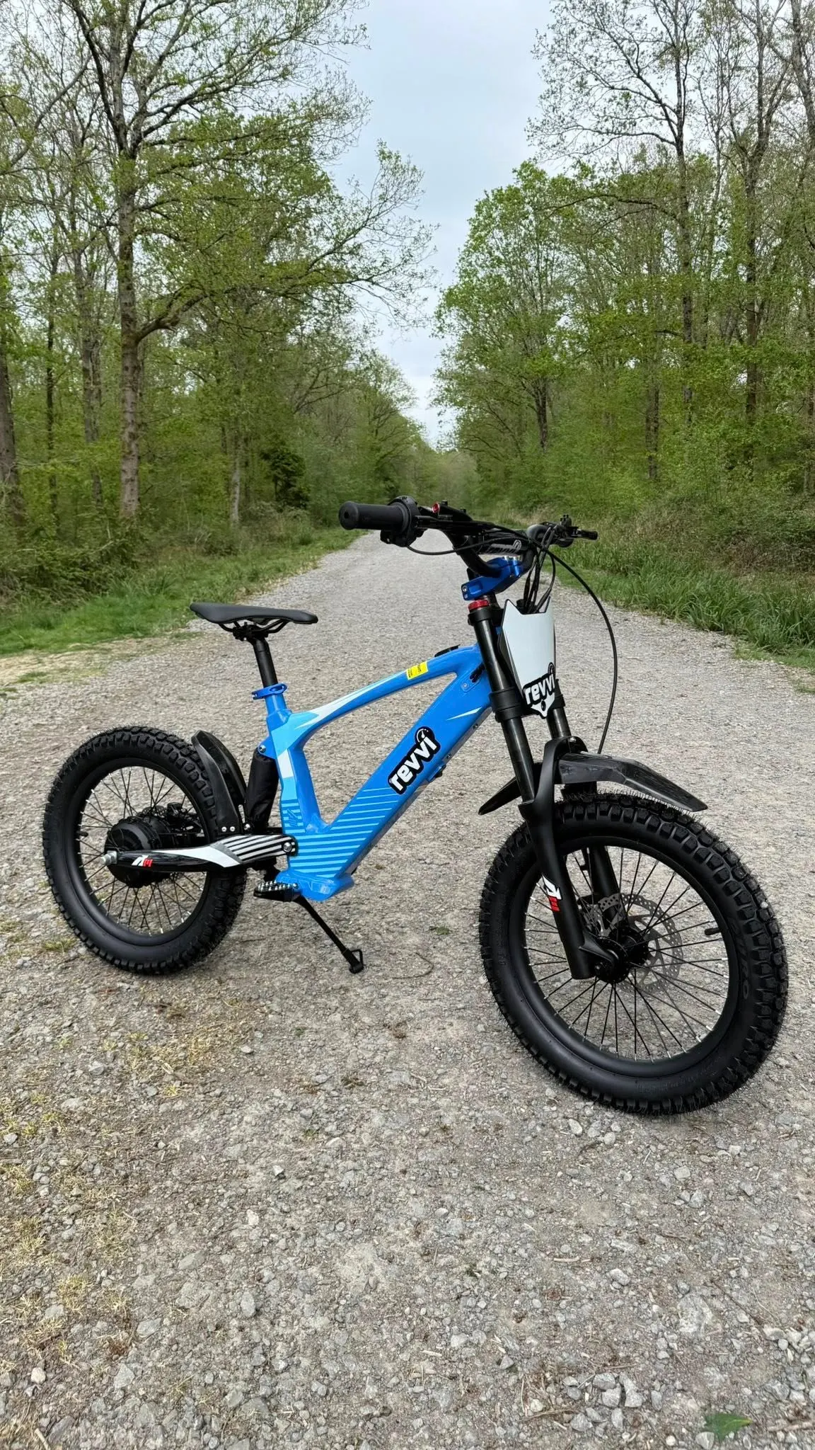 Revvi 18 being ridden outdoors