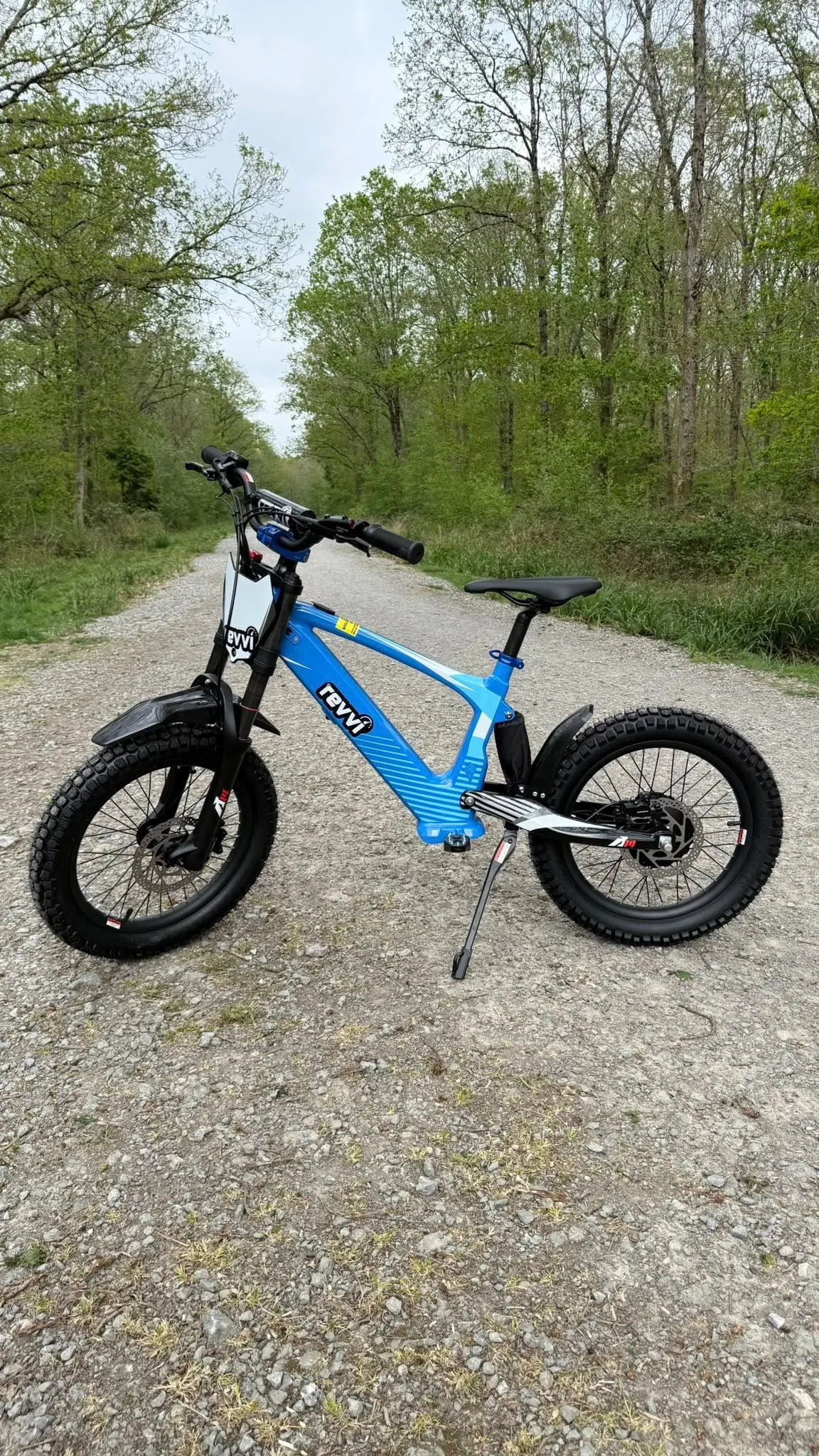 Revvi 18 electric bike for kids