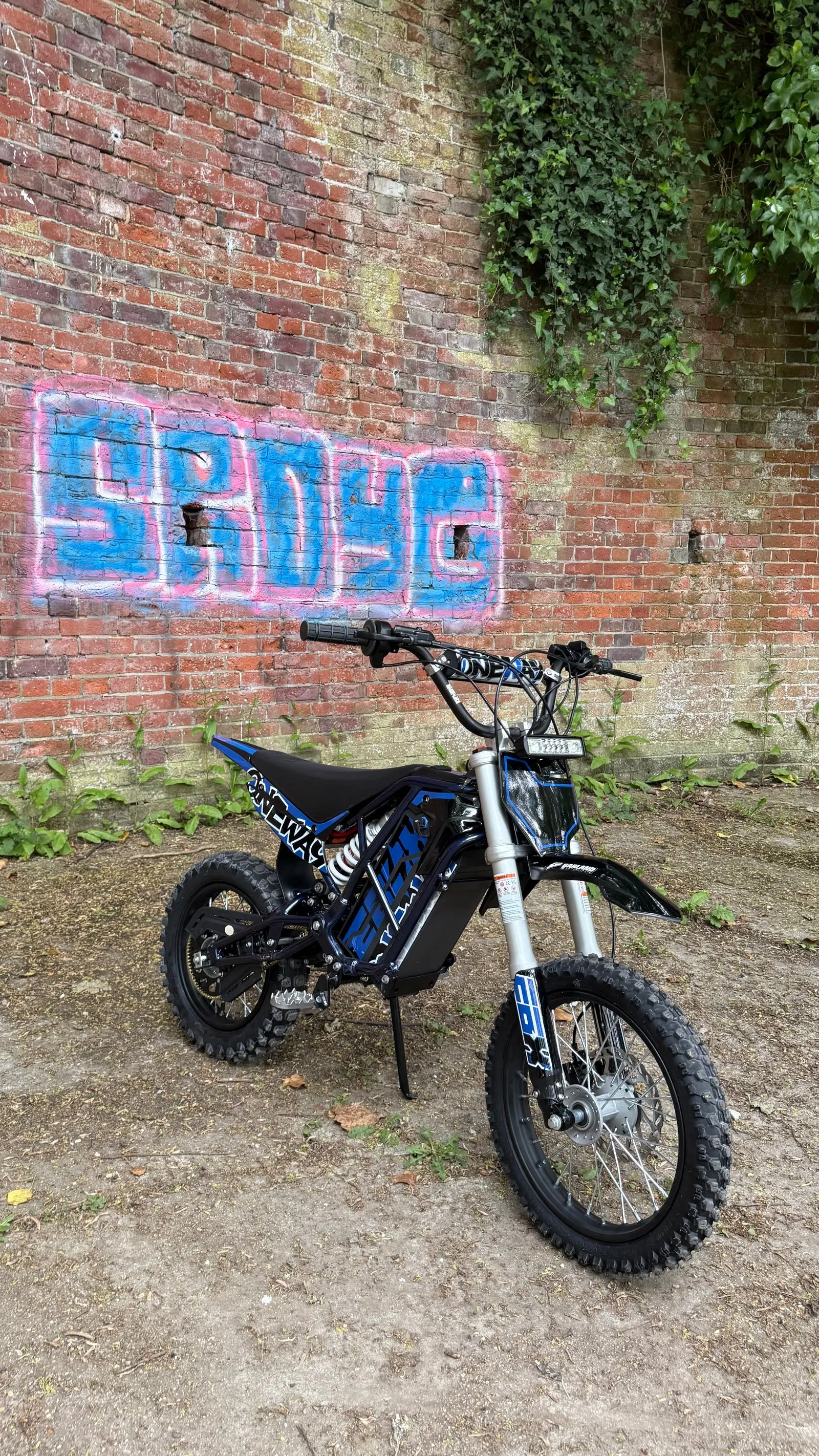 Electric dirt bike comparison model