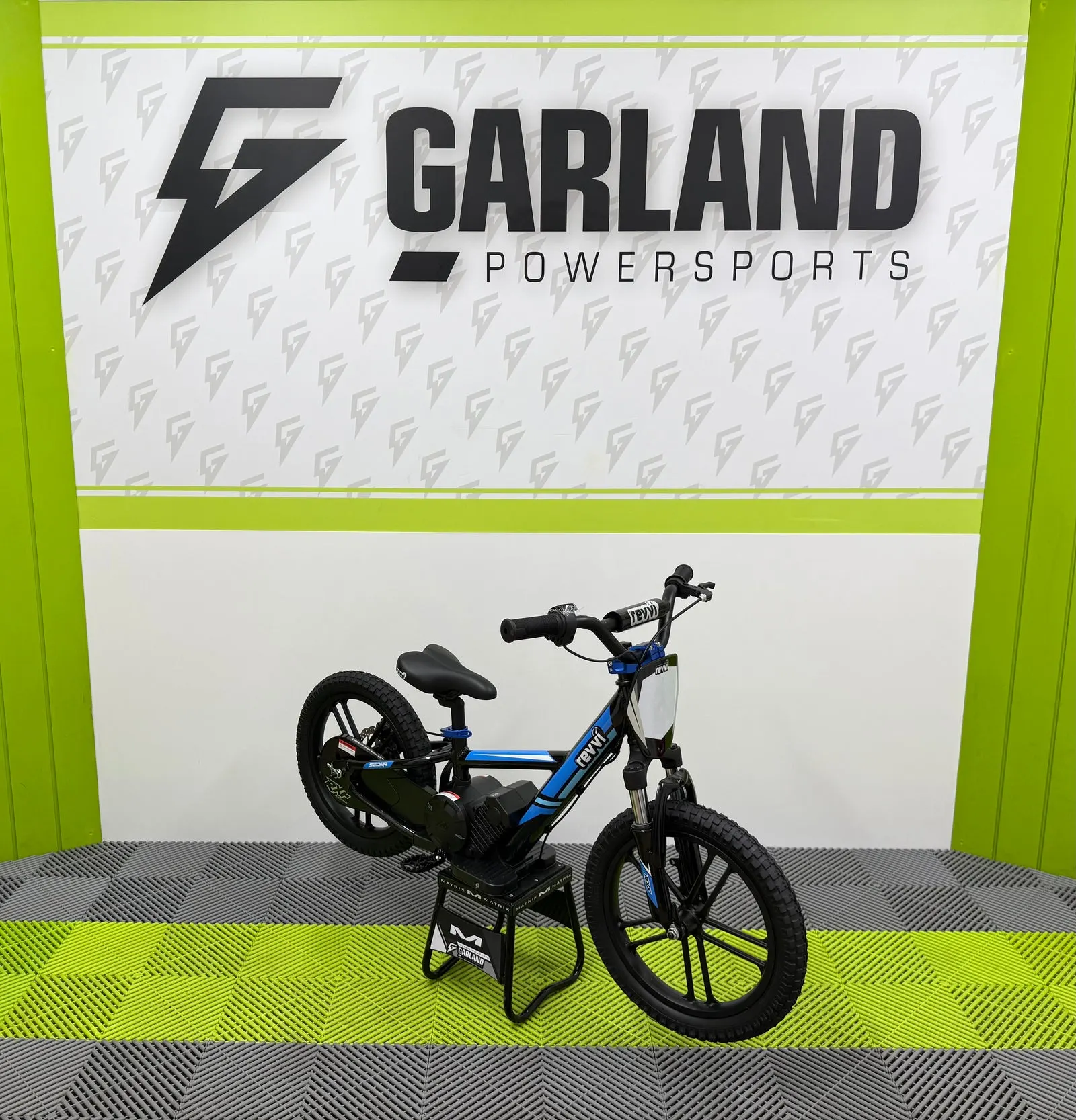 Revvi 16” Plus Electric Balance Bike - Blue