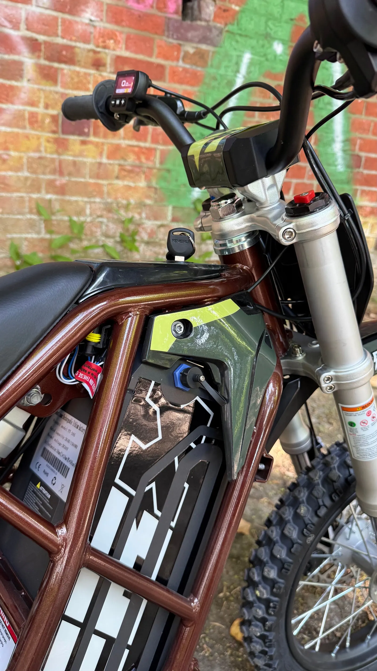 EBOX V3 60R off-road electric bike detail