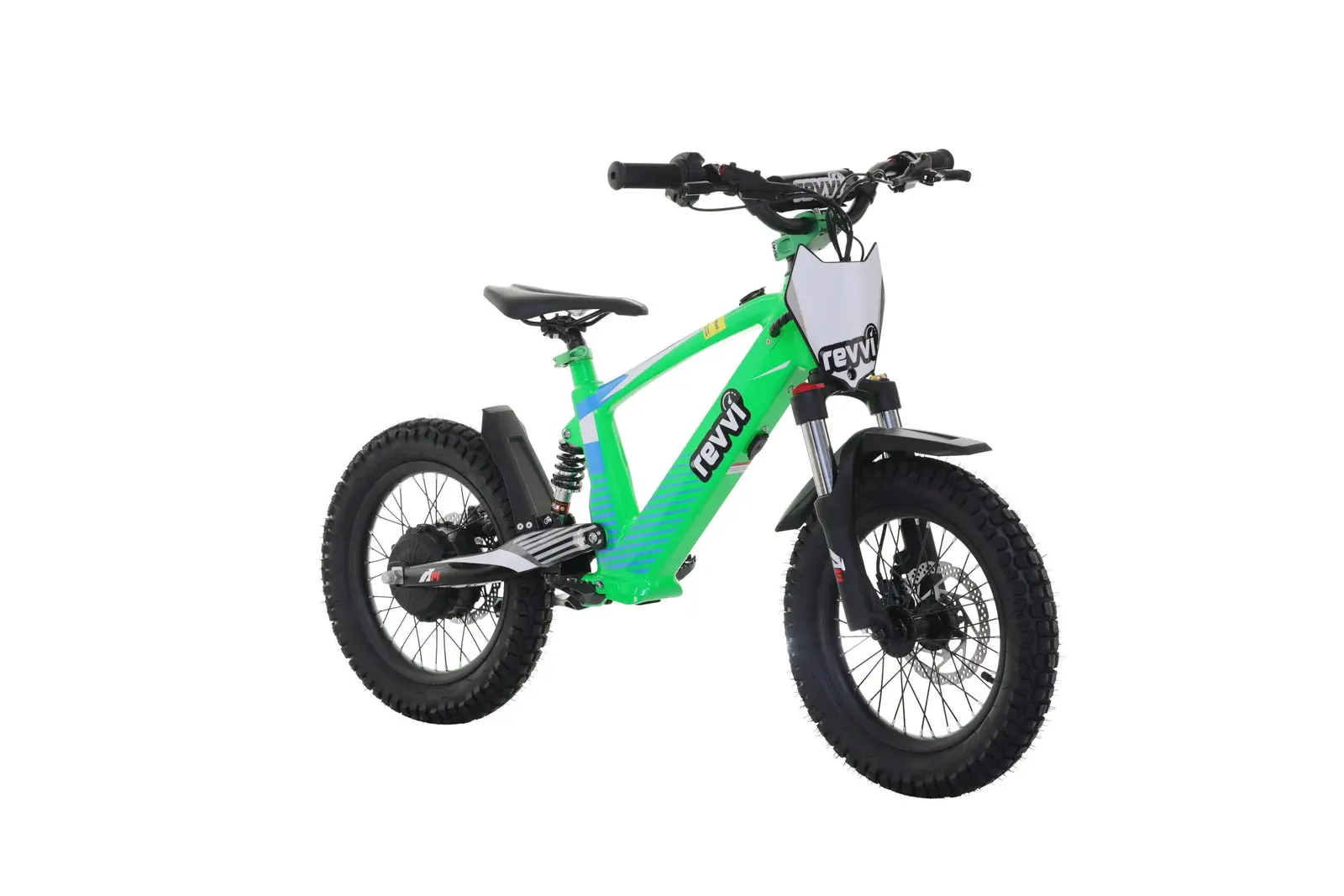 Revvi 16” XL Electric Balance Bike - Green