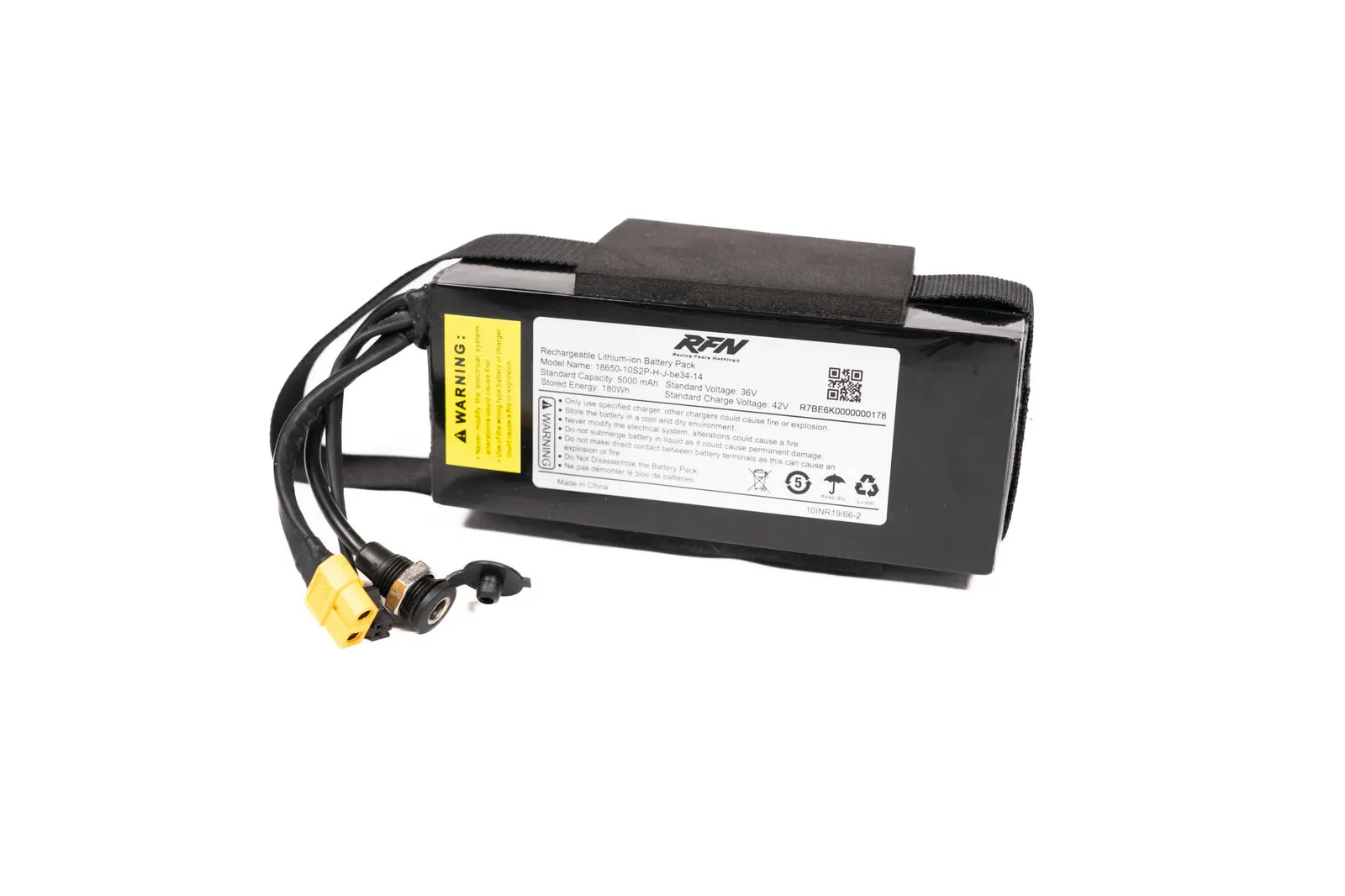 RFN Warrior SX-E400 Battery (36V 5.2Ah Lithium)