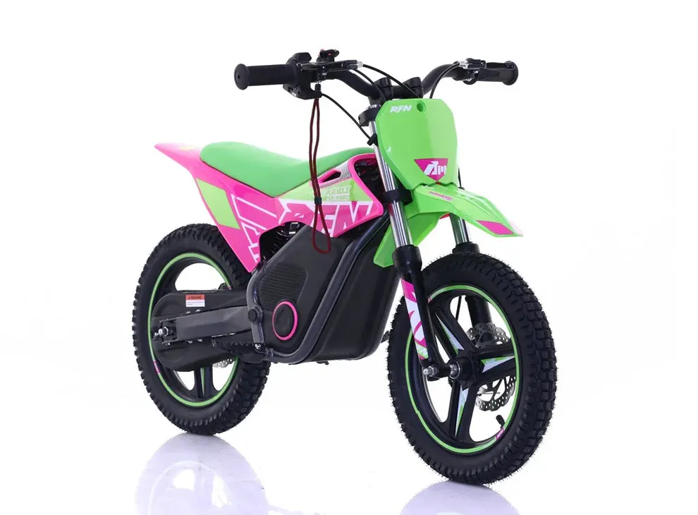 RFN Warrior SX-E500 Electric Bike - Green Pink